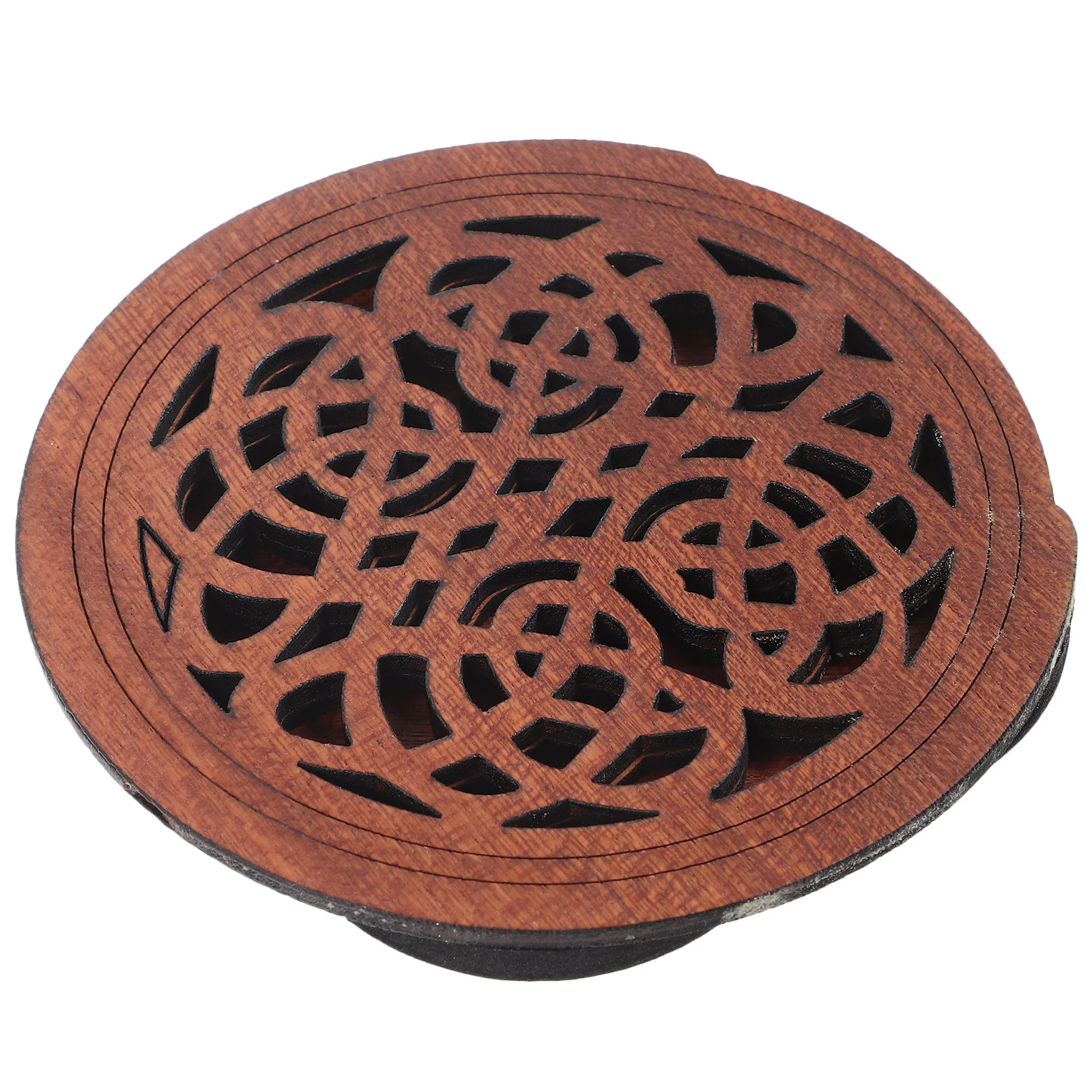 

Guitar Soundhole Cover Wooden For Acoustic Electric Guitar Noise Reduction Reusable Wood Accessory Feedback Reducer