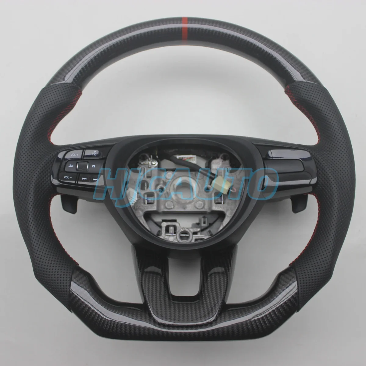 

Индивидуальный кожаный руль из настоящего карбона для Honda Vezel 2023-2026