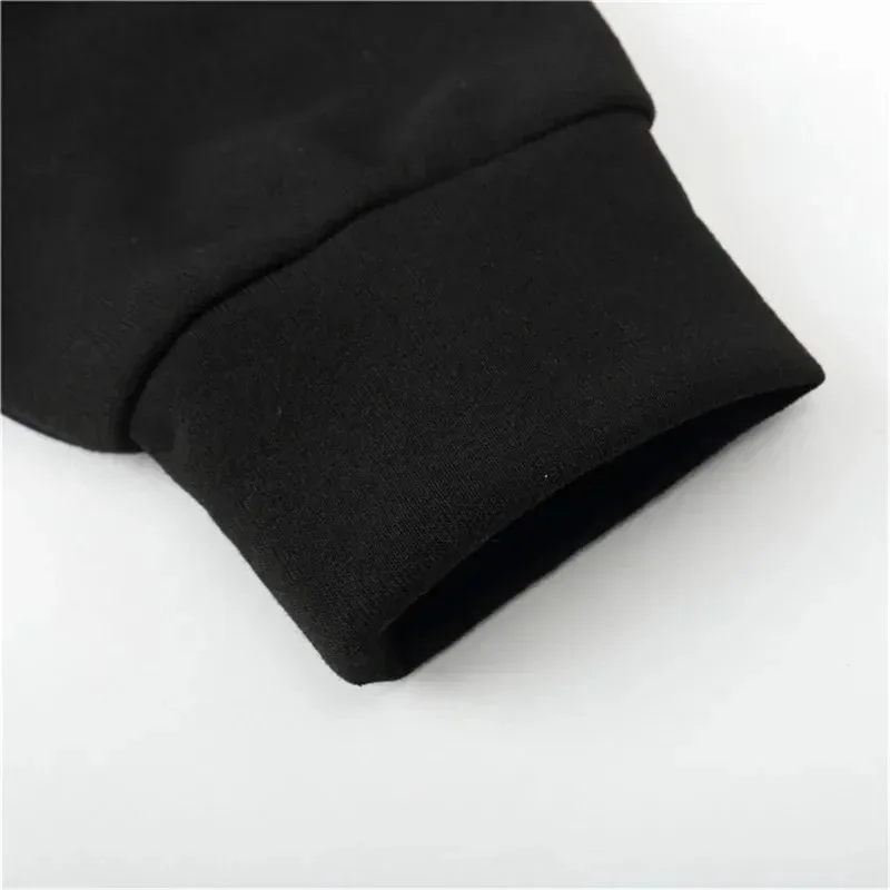 Cartoon Pokémon Gengar Bedruckter Baumwoll-Hoodie für Männer und Frauen Herbst und Winter Neues Y2K Harajuku Großes lässiges Pullover-Top