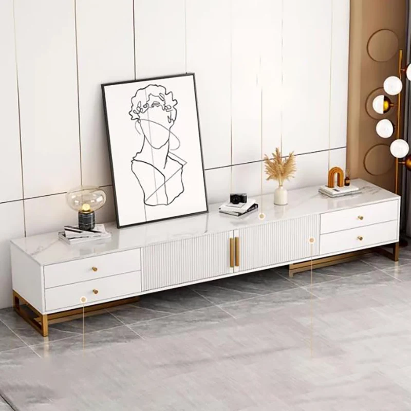 Vintage Elegant Tv Stand Storage Simple Retro Minimalist Display Cabinet Glamour Unique Cassettiera Camera Da Letto Furniture
