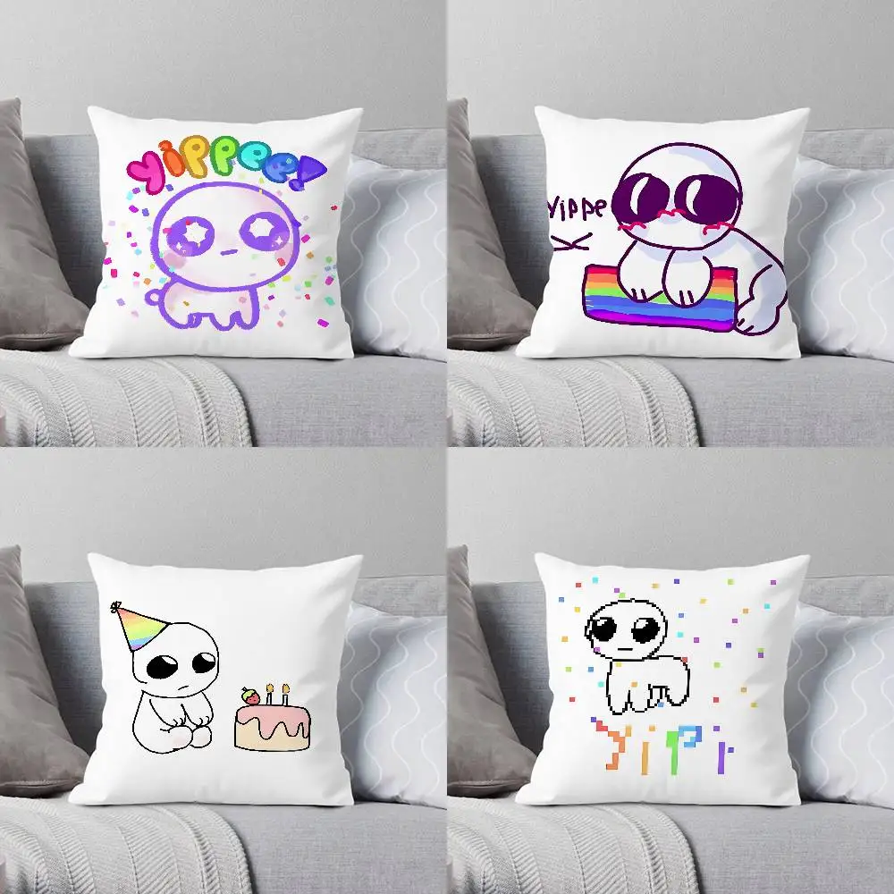 

Tbh Creature Cushion Cover For Living Room Bedroom Sofa Square Office Decorative Pillowcase Soft Throw Pillows Gift