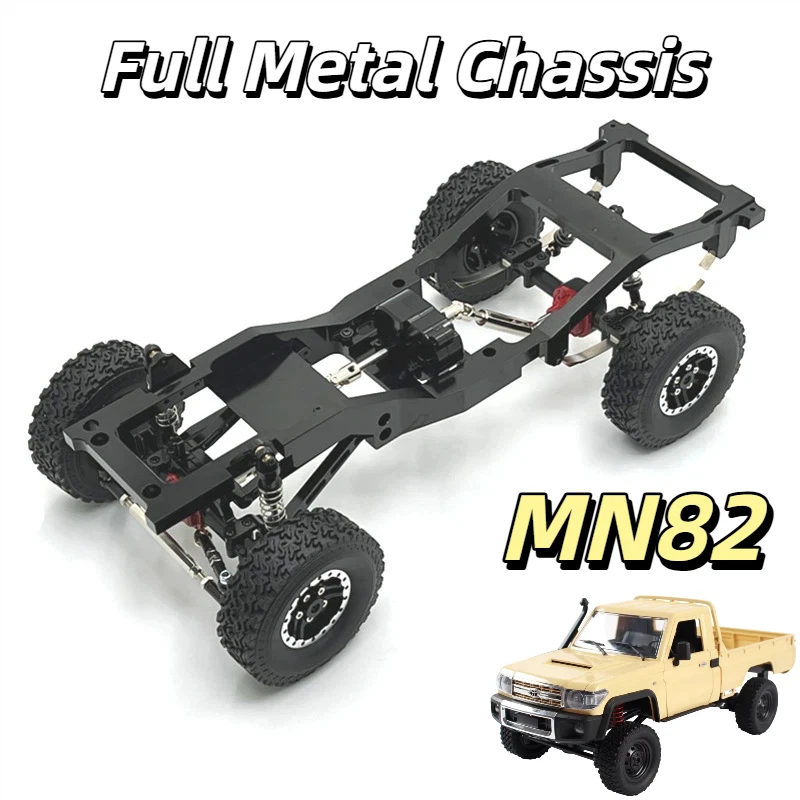 MN 1/12 MN82 LC79 Rc Car Aluminium Alloy Metal Upgraded Chassis Frame Modified Spare Parts For Rc Crawler Hobby In Stock