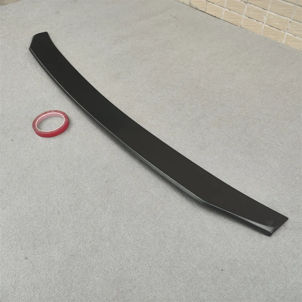 For 22-24 Kia EV6 X Style FRP Fiber Glass carbon fiber Duckbill Spoiler Trunk Wing Lip Racing Accessories Tuning Trim