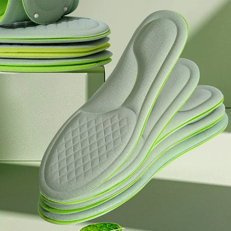 2/10pcs Unisex Soft Memory Foam Orthopedic Insoles Breathable Deodorizing Shoes Sports Anti-sweat Antibacterial Shoe Accessories image 2