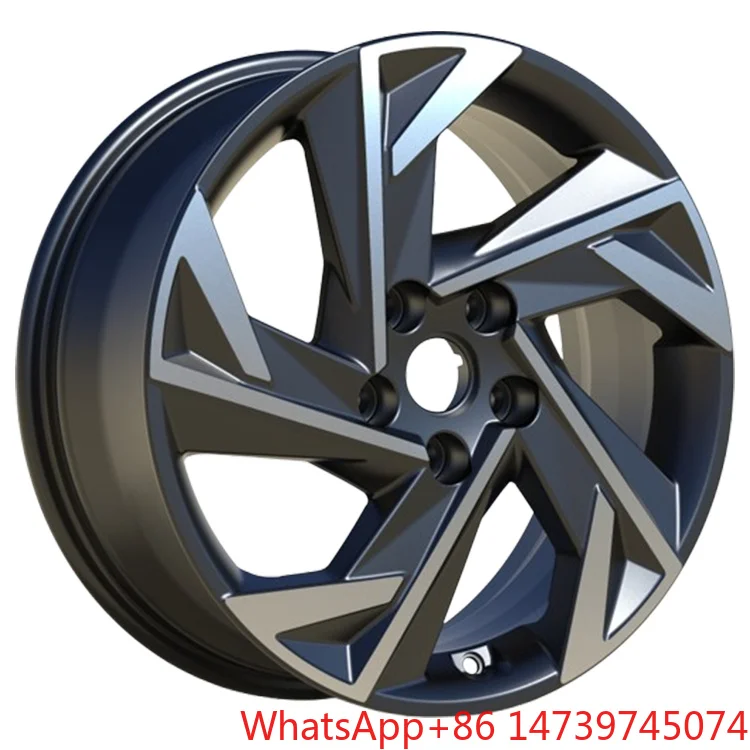 17x7.0J 4‑5 Hole Alloy Car Rims, PCD 5x100‑114.3 ET49 mm, Universal Auto Replacement Wheel Parts