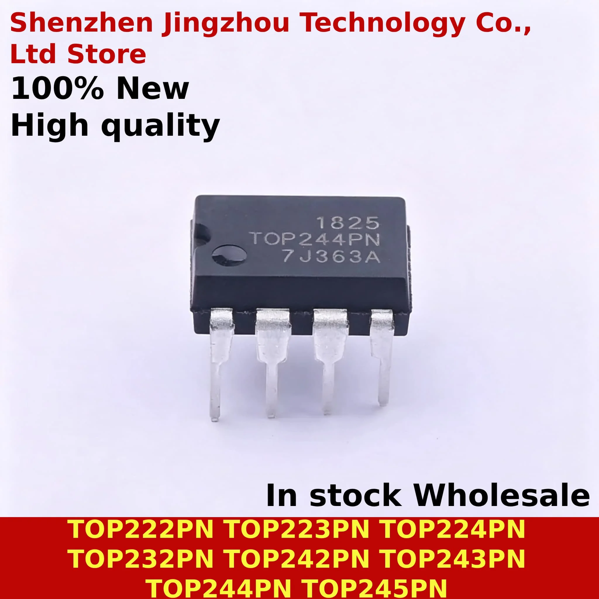 (10PCS) 100% New TOP245PN TOP244PN TOP243PN TOP242PN TOP232PN TOP224PN TOP223PN TOP222PN DIP-7 Chip In Stock