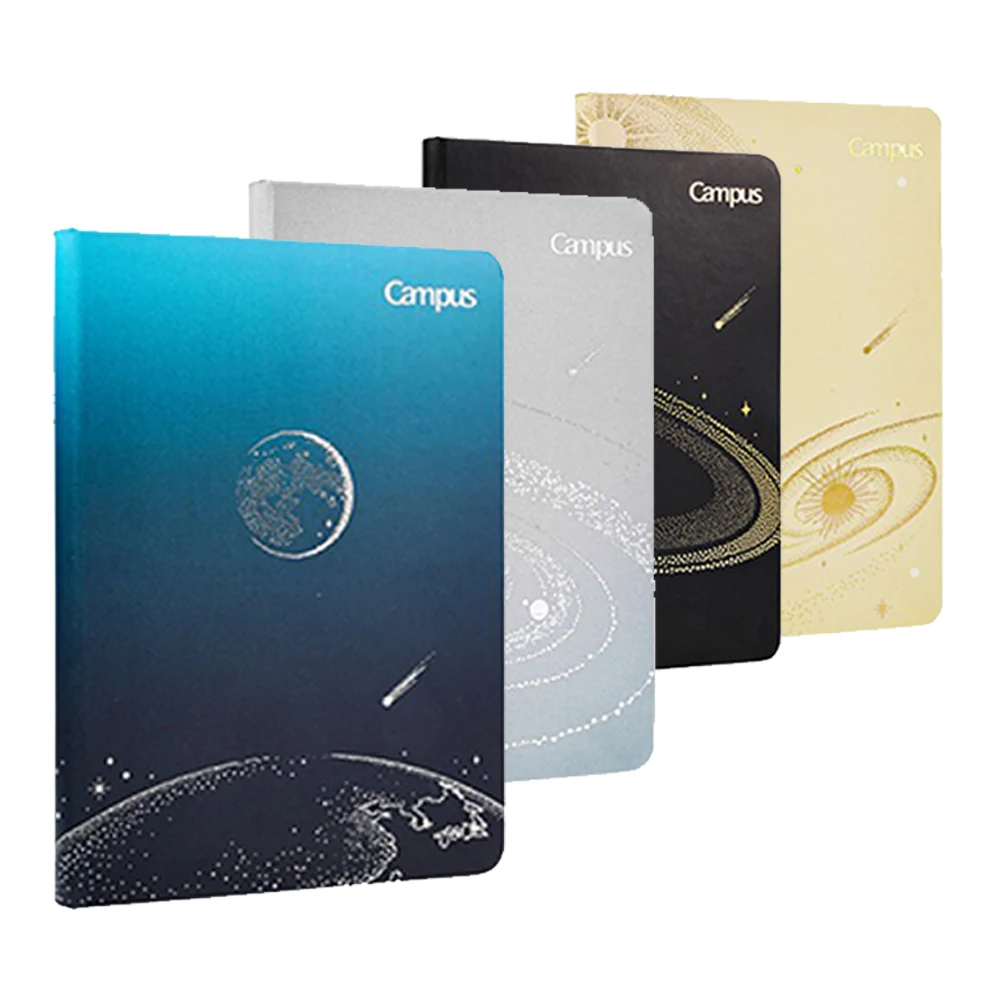 1pcs Japan Kokuyo Notebook 96 Page A5/A6 Hard Shell Planet Wireless Binding Thickened Stationery Business Office Supplies