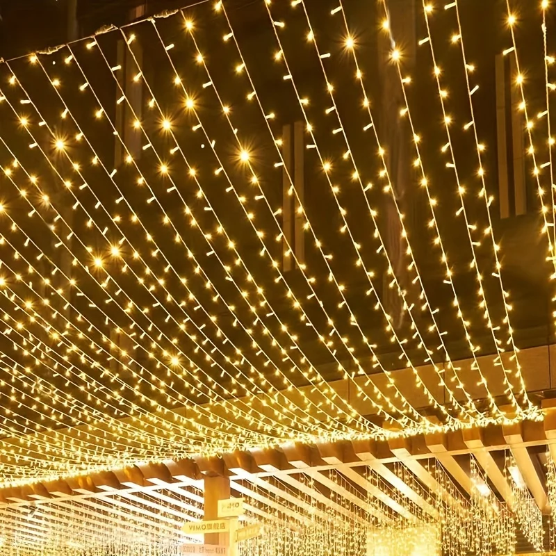 سلسلة أضواء خرافية ليد أكاليل ، زينة شجرة عيد الميلاد ، حديقة المنزل ، حفل زفاف ، في الهواء الطلق ، ديكور داخلي ، هدايا العام الجديد #2