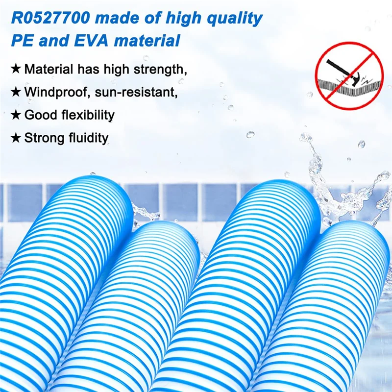 R 0527700   Ersatzteile für den Poolreinigungs-Staubsaugerschlauch für MX6, MX8 Schwimmbadreiniger
