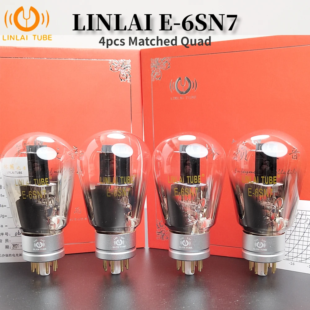 Imagem -02 - Linlai-hifi Válvula de Áudio Tubo de Vácuo Tubo Eletrônico Amplificador Amp E6sn7 Cv181 Cv181-tii 6h8c 6n8p 5692 Substitui Cv181