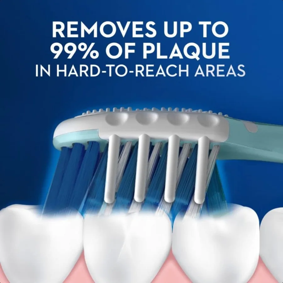 CrossAction All in One Toothbrushes Soft 2 Count Pack of 2