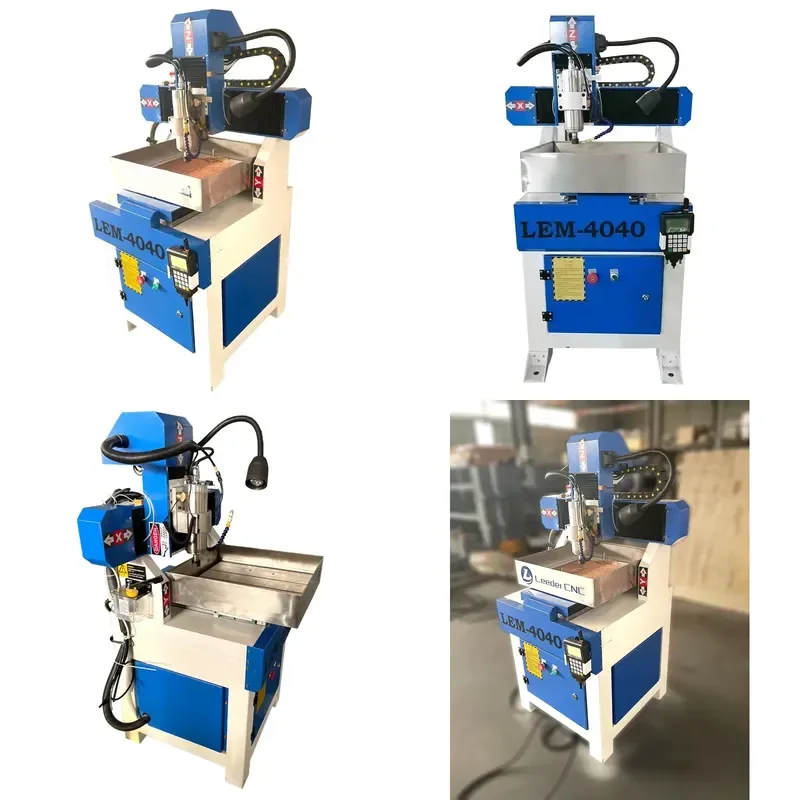 Mini CNC Metal Engraving Machine for Coin Mould LEM-4040 Molding Making Machine