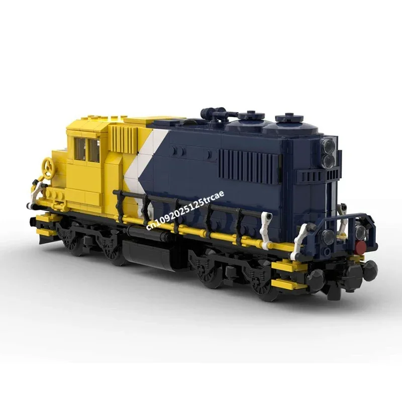 New 619Pcs Hot Classic Technical Train Ontario Northland Emd Gp38 Model  Custom Puzzles Diy Creative Ideas Toys Birthday Gifts
