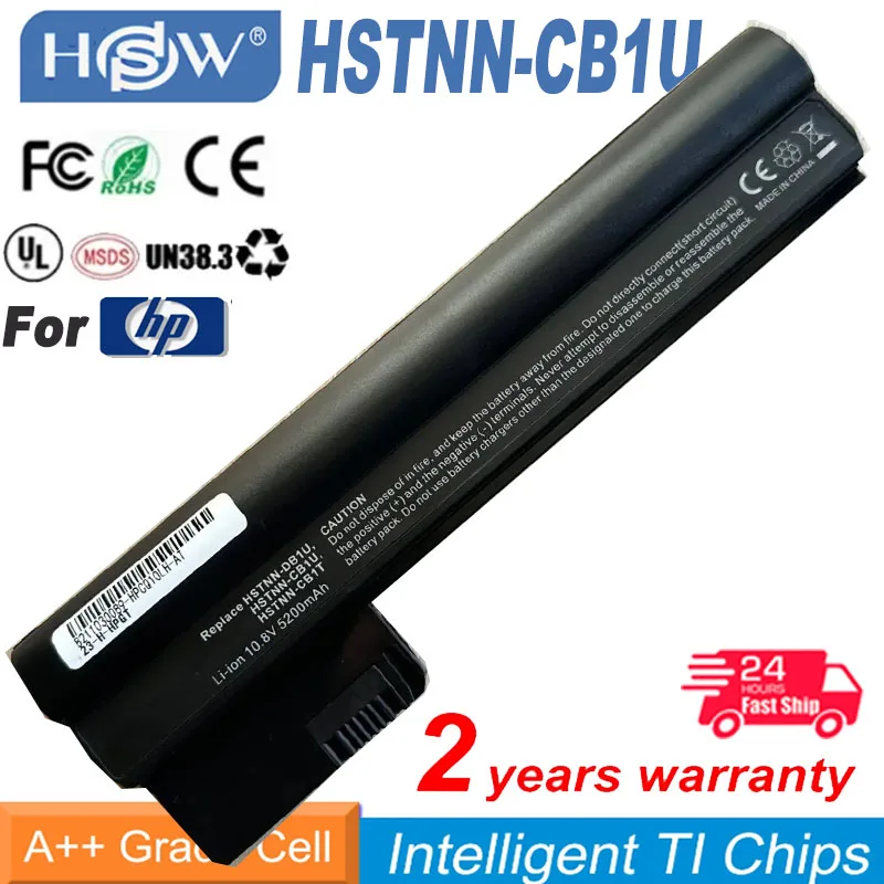 

06TY Аккумулятор для ноутбука HP Mini CQ10-500 Series 607762-001 607763-001 HSTNN-CB1T HSTNN-CB1U HSTNN-DB1U