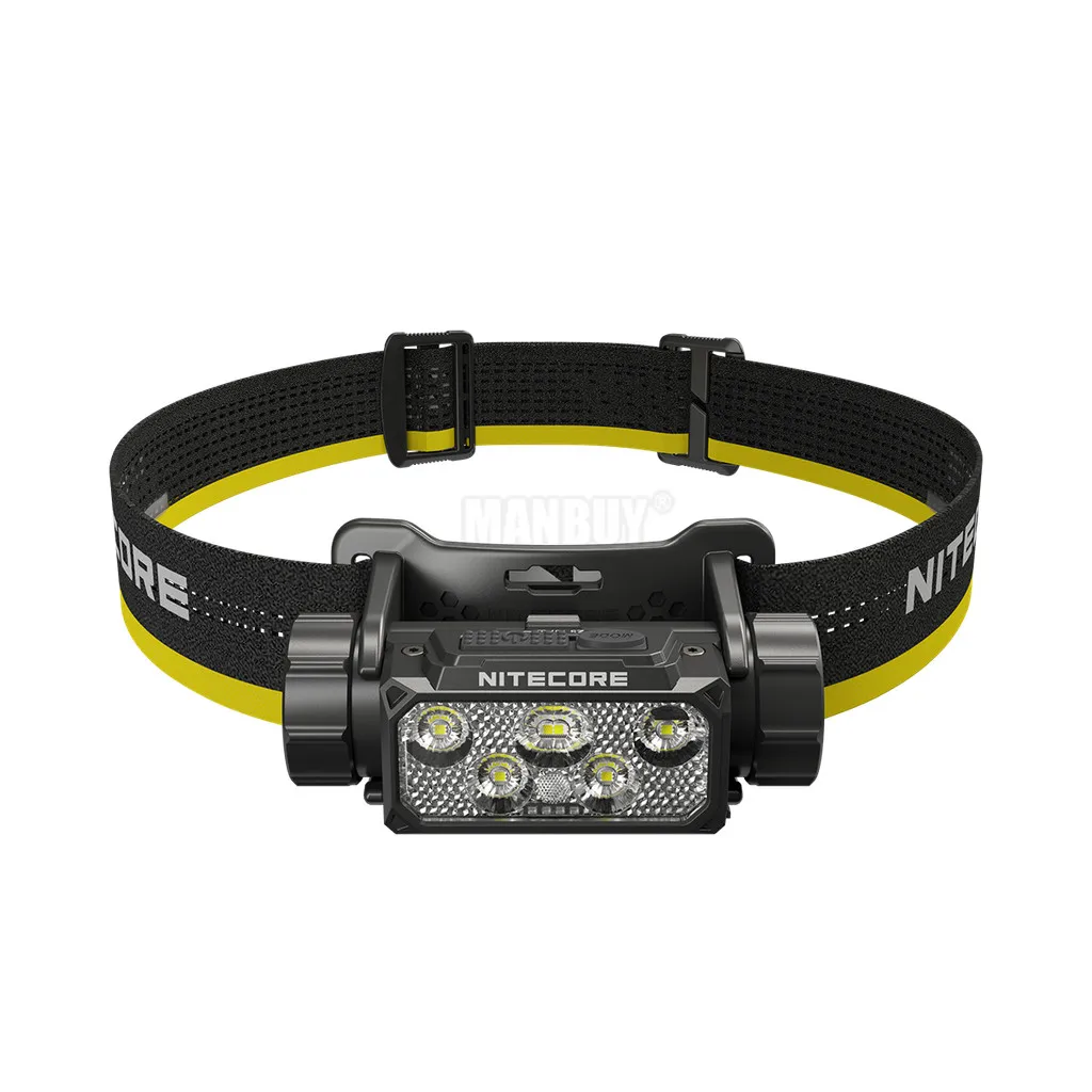 Wholesale Nitecore HC70UHE 1600 Lumen White Light + Red Light 6x NiteLab UHE LEDs Build-in 6000mAh Battery Rechargeable Headlamp