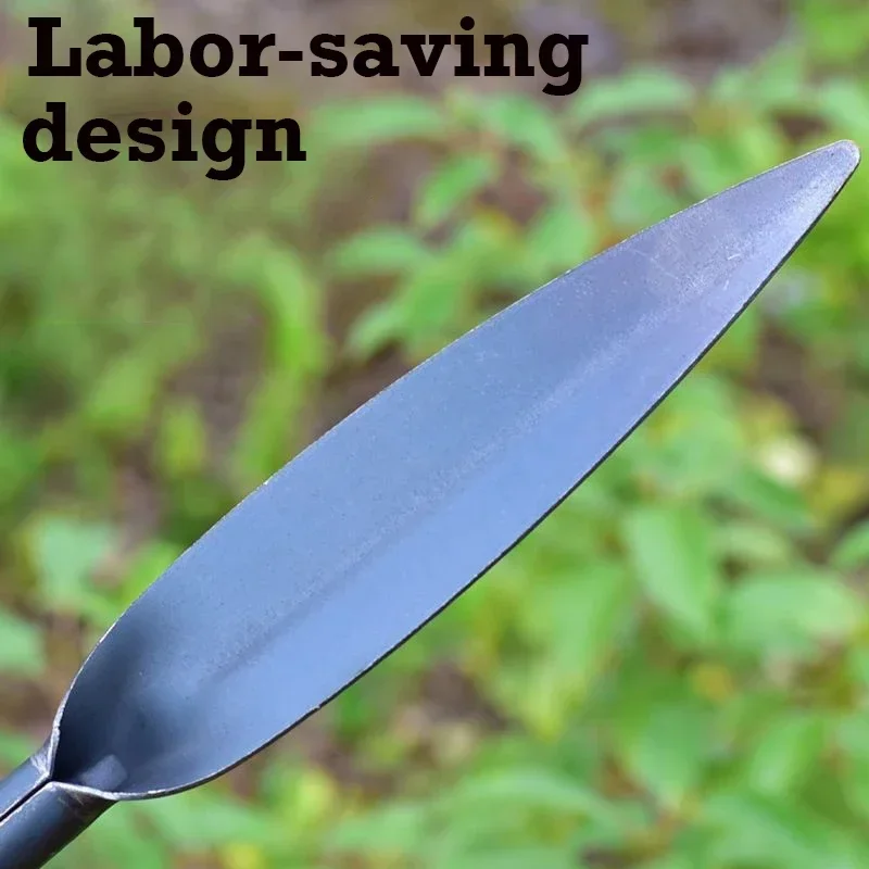 New Carbon Steel Willow Leaf Shovel Succulent Plants Planting Loose Soil Tool Outdoor Digging Shovel for Home Gardening Tools