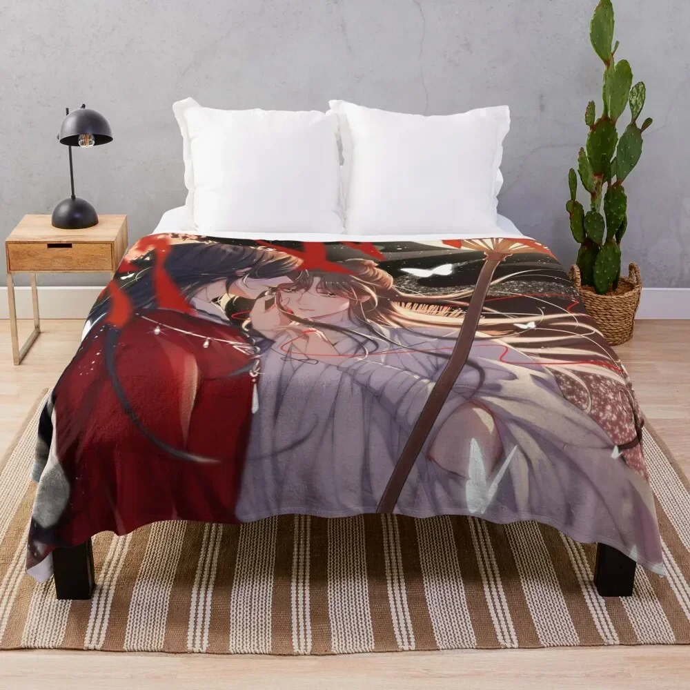 

TGCF Tian guan ci fu Couple Throw Blanket Bed linens Sofa Blankets