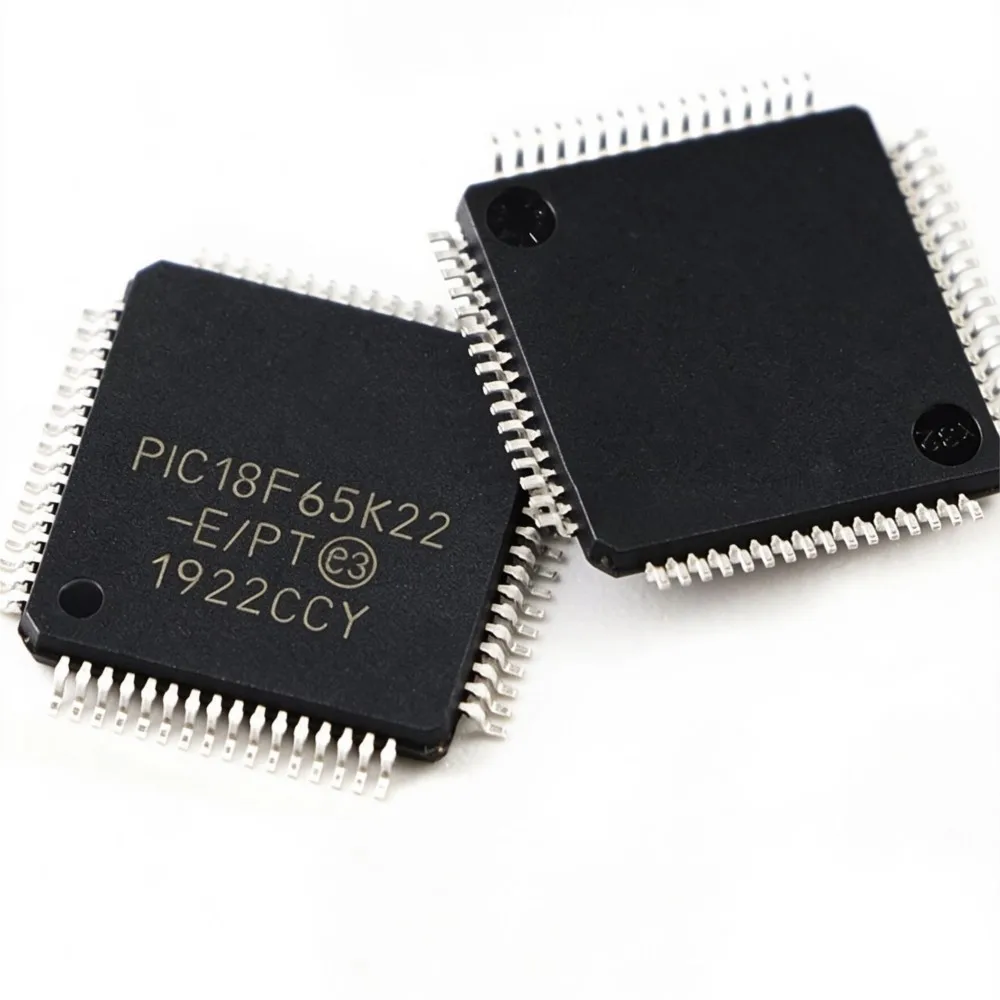 5PCS PIC18F6722-I/PT PIC18F65K22-E/PT PIC18LF6622-I/PT PIC18F66K90-I/PT PIC18F6622-I/PT PIC16LF1947-I/PT TQFP-64