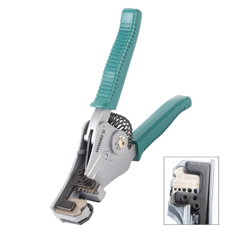 

Wire Stripper Self Adjusting Cable Cutter Crimper Automatic Wire Stripping Tool Cutting Pliers Tool for Industry G6KA