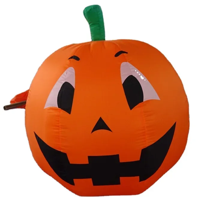 

Outdoor Hot Halloween Decoration LED Lights Pumpkin Giant Inflatable Balloons Inflatable Advertising Halloween Product