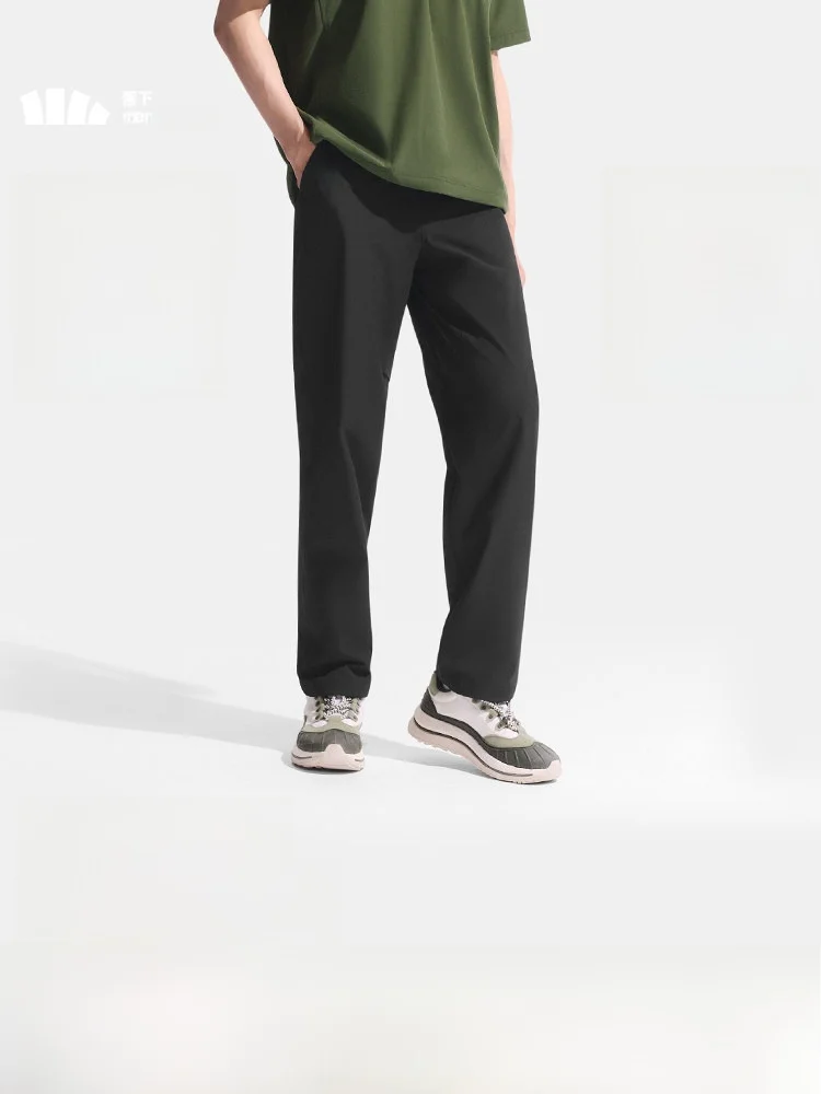 

Мужские свободные повседневные тонкие брюки для активного отдыха, рабочие штаны из эластичного нейлонового волокна, дышащие, удобные, зимняя экипировка