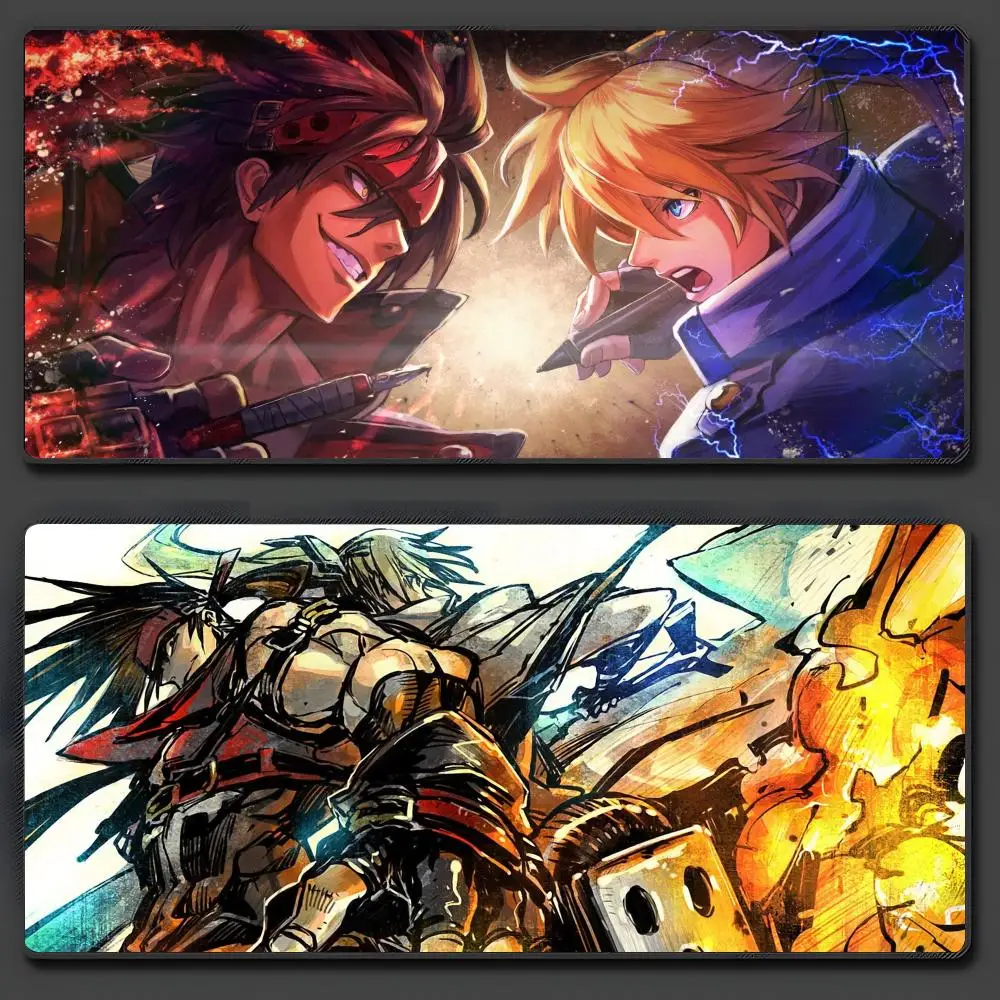 

Guilty Gear Mouse Pad Large Anti-Slip Rubber Gaming MousePad Durable Desk Pad Thick Seam Edge Suitable For Office And Gaming