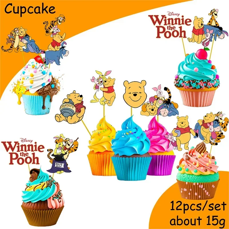 disney winnie the pooh birthday decoration angle disposable tableware cup plate tablecloth baby shower kids girls party supplies