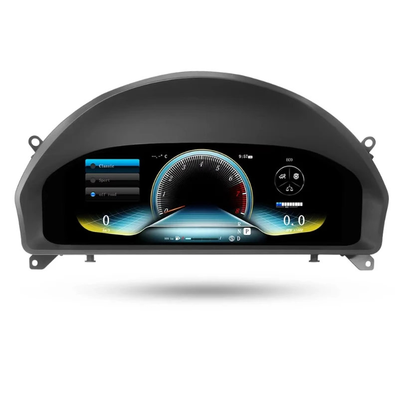 

MEKEDE Speedometer Automotive LCD Instrument Cluster Digital Dashboard Display for Mercedes-Benz C-Class W204 2008-2010