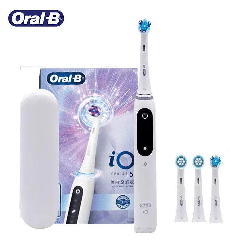 Oral B Elektrische tandenborstel IO-serie Oplaadbaar Waterdicht Slimme roterende timing Elektronische tandenborstels iO2 iO3 iO4 iO7 iO9