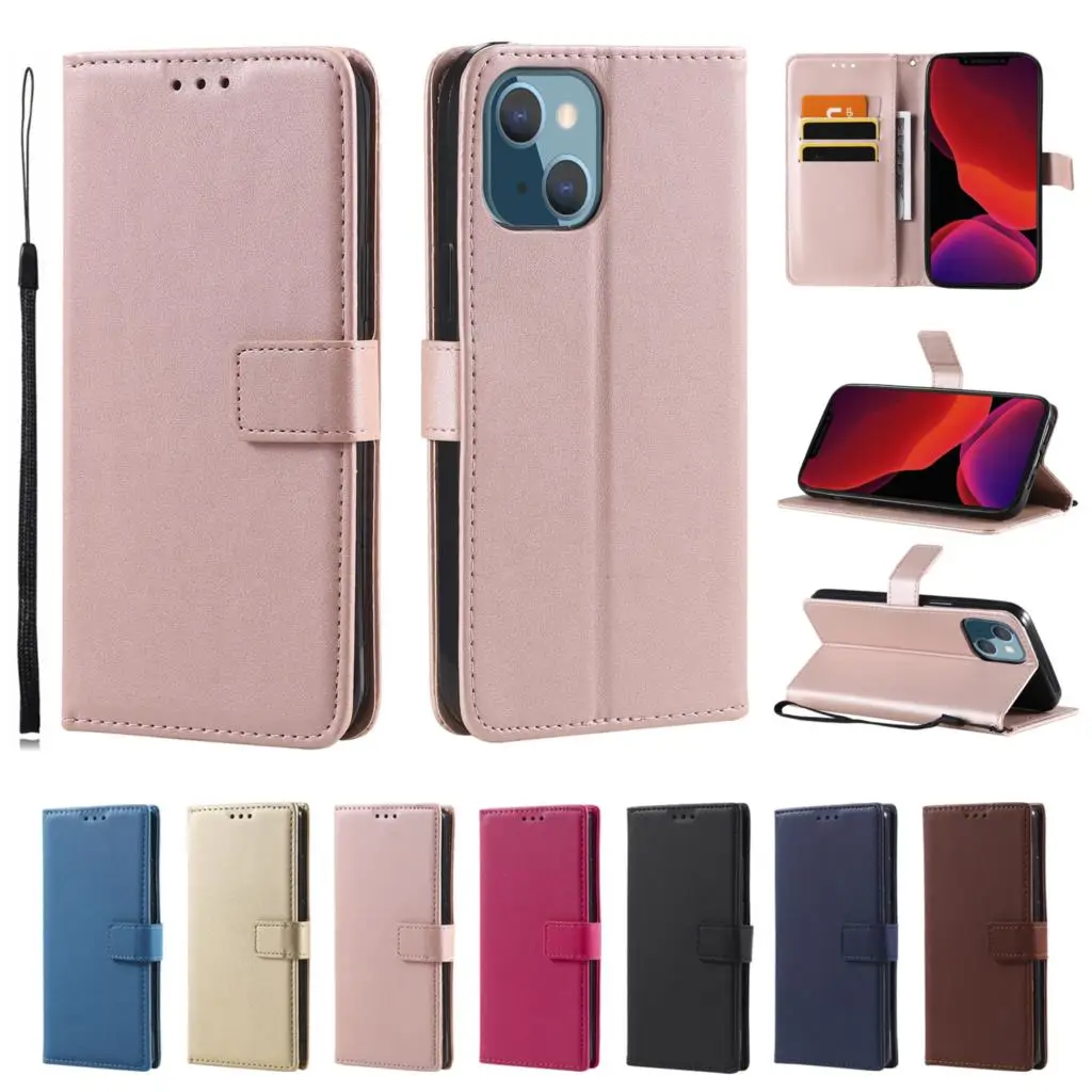 Leather Flip Wallet Case For Samsung Galaxy Note 3 4 5 8 9 10 20 Plus Ultra Lite A3 A5 2016 2017 A310 A520 Protect Book Cover