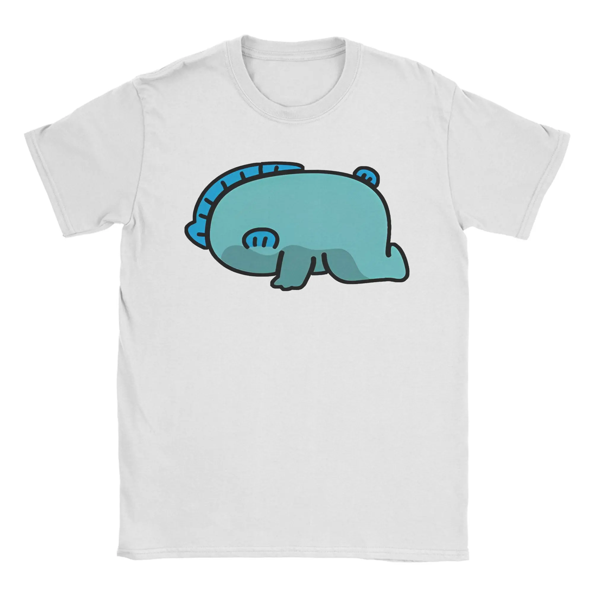 

Hangyodon Sad Men T Shirt Casual Tee Shirt Short Sleeve Round Neck T-Shirts 100% Cotton Printed Clothes