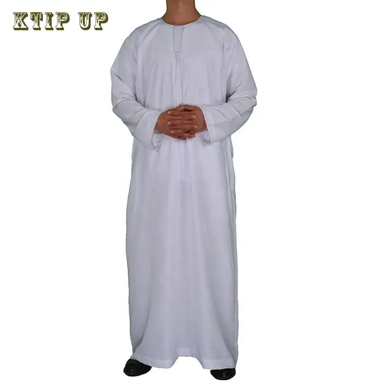 Lange Kaftan Robe für Männer, arabische Kleidung, Islam Abaya, muslimische Kleidung, Kaftan, Pakistan, Saudi-Arabien, Roupas Masculinas