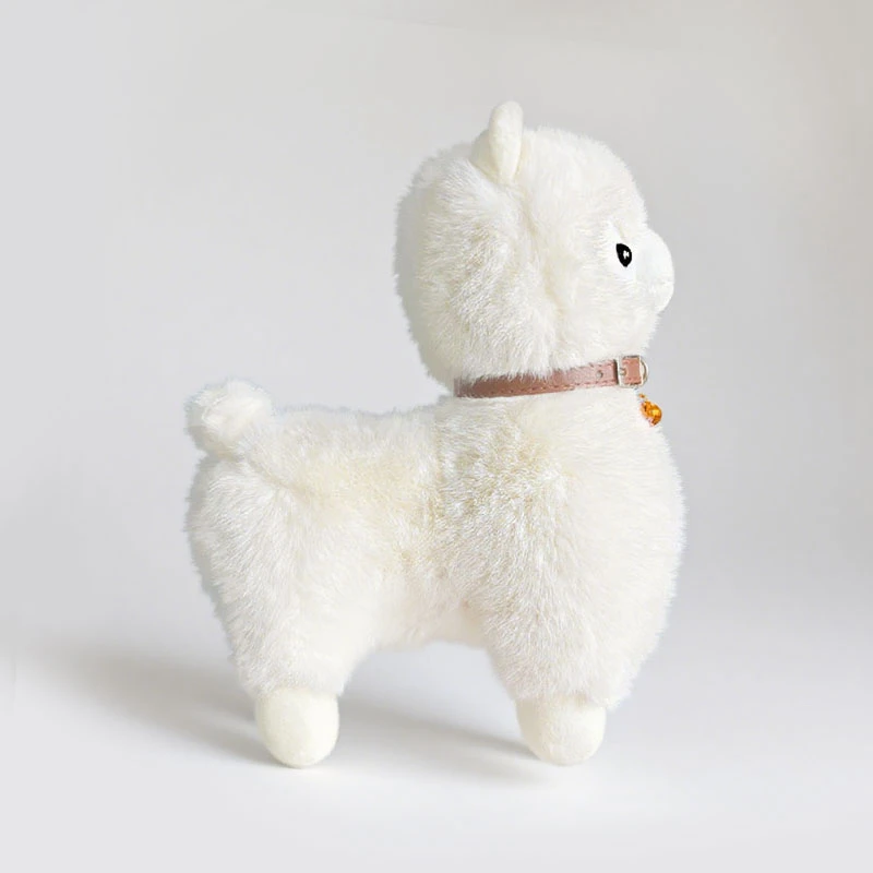 Lifelike Cute Fluffy Alpaca Plush Toy 26cm Stuffed Animal Alpaca Soft Doll Sheep Kids Toy Birthday Christmas Gift Room Decor