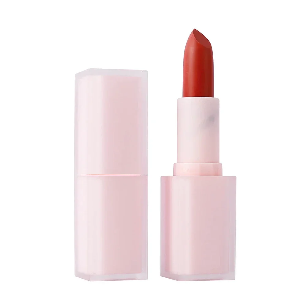 

Light Color Matte Easy To Wear All Lips Tints Waterproof Moisturizing Private Label Solid Lipstick Custom Bulk Makeup Beautiful