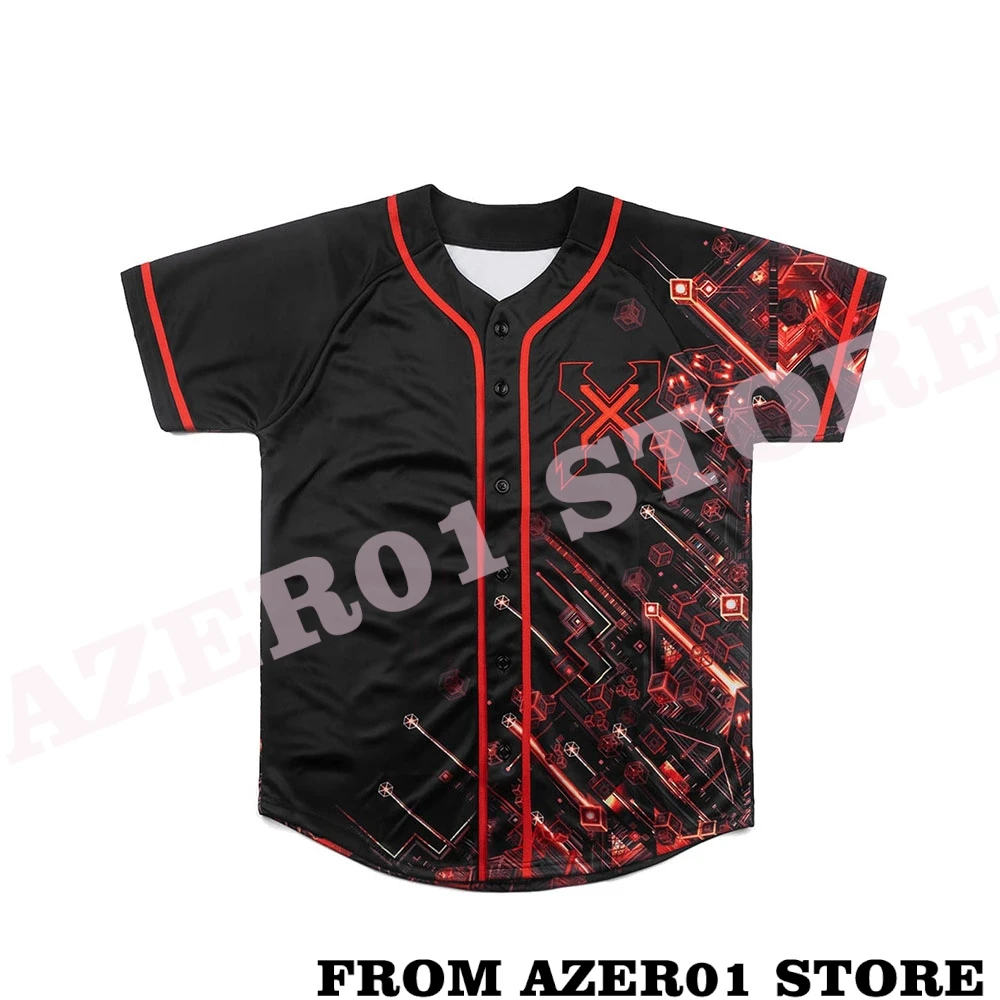 Excision Merch Nexus Tour Baseball Jersey Merch Cosplay Jecket Tee T-shirt Summer Men/Women Tshirt Shirt Soccer Coat