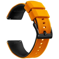Premium Silicone Watch Band Quick Release Rubber Watch Strap 18mm 20mm 22mm Watch Strap Watch Replacement Watchband