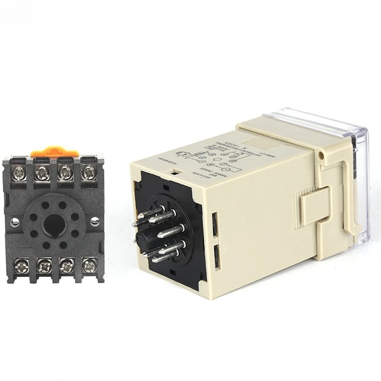 Controlador de temperatura E5C2 E5C4, perilla de puntero, pantalla Digital AC 220V 0-399 ℃   Entrada K de salida de relé con enchufe