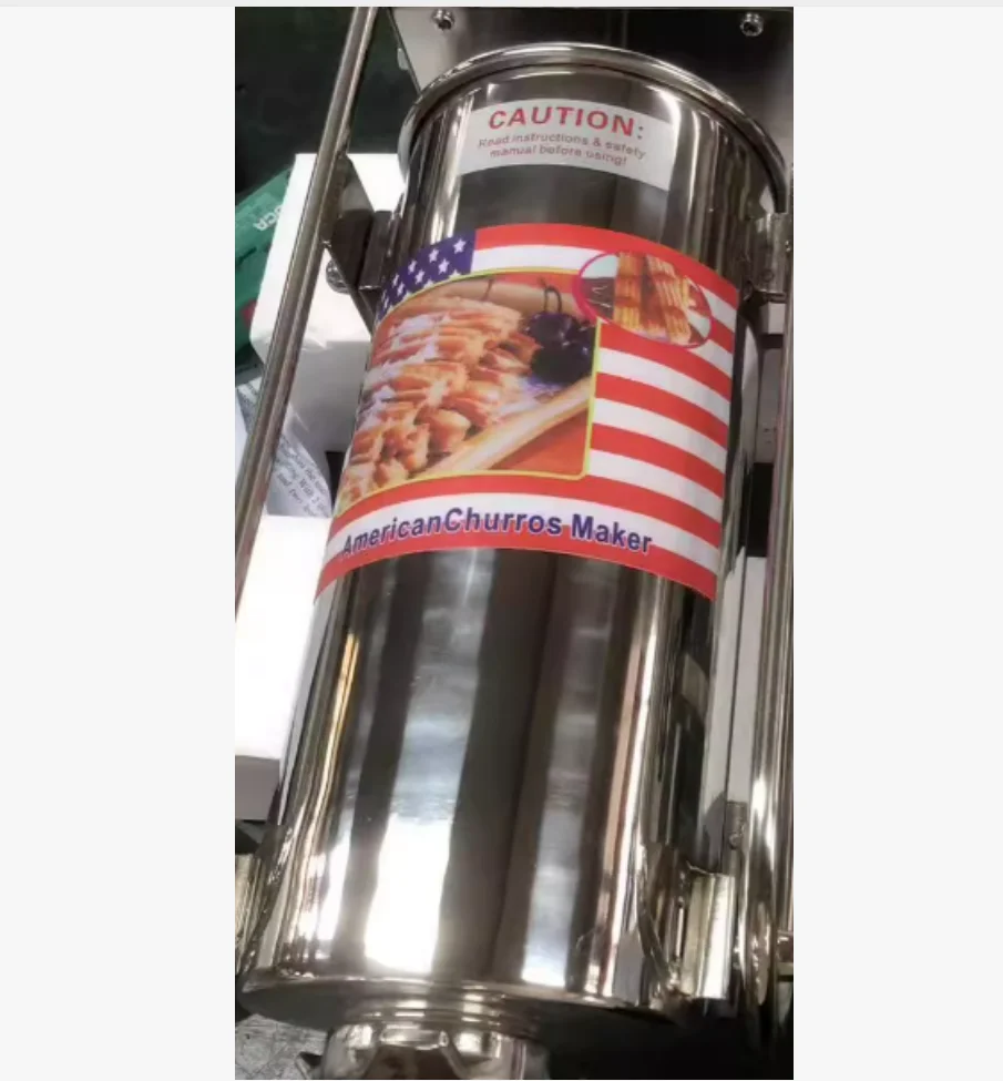 the mold and bucket  for the Churros Maker machine