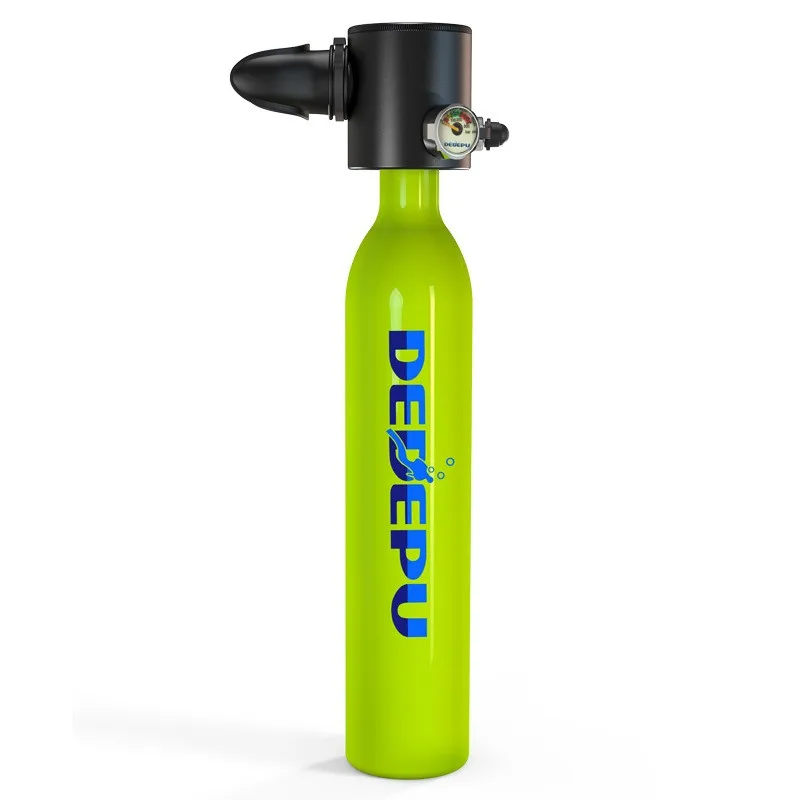 Aluminiowa butla wysokociśnieniowa DEDEPU |   Butla z tlenem o pojemności 0,5 litra do sportów podwodnych i nurkowania.