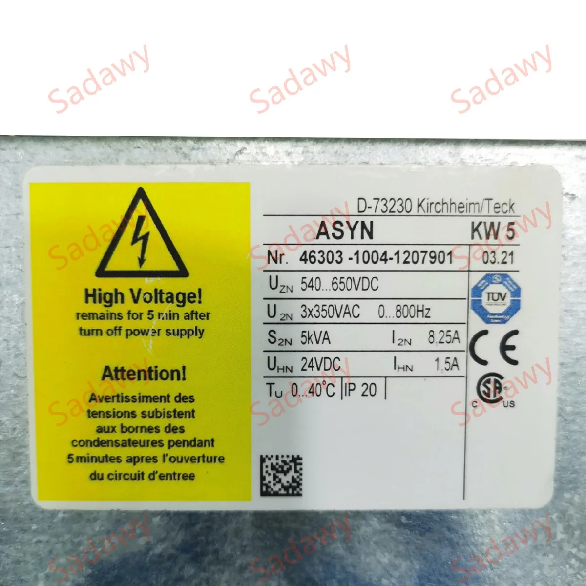 AMK AMKASYN オリジナル KW5 サーボ ドライブ (保証付き)