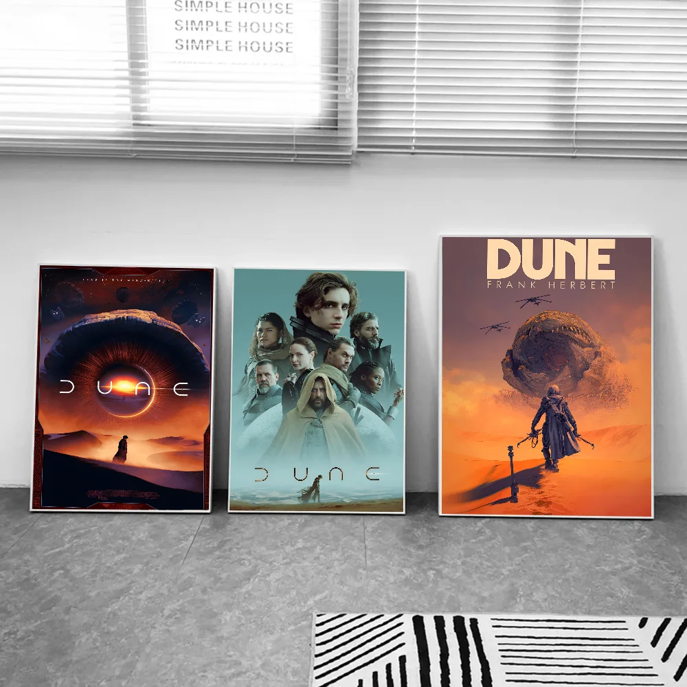 Popular Movie Dune Posters Stickers Living Room Bedroom Entrance Cafe Wall Art Decoration Painting Room Decor