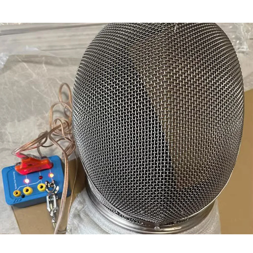 Dual-Socket Tester Blue Fencing Tester Insulated Plastic Body Hand Cable Continuity Full Sword Function For Competition For Epee