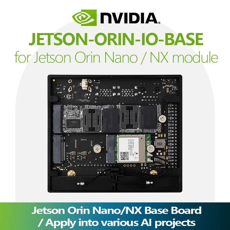 Jetson Orin Nano/NX AI Base Board, Waveshare Orin Nano/NX Base Board Based on Jetson Orin Nano and Jetson Orin NX module