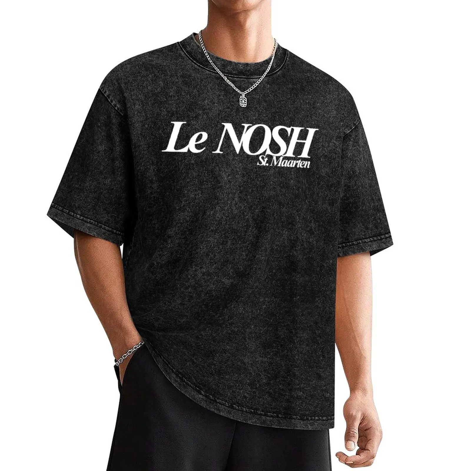 Le NOSH St. Maarten T-Shirt graphics oversized t shirt t shirts for men