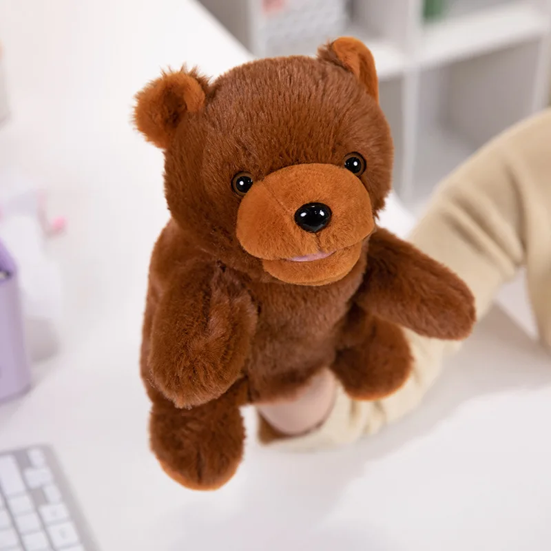 Figurines d'animaux simulés, jouets en peluche, Performance abdominale, éducation de la petite enfance, Interaction Parent-enfant, conte de fées