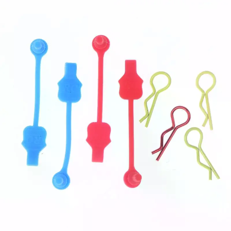 4 قطعة ل 1/10 1/8 مقياس RC نموذج سيارة Arrma الجرانيت Kraton 6s ترقية أجزاء سيليكون الجسم كليب التجنيب #4