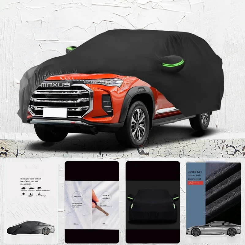 Car-Cover-Customized-For-Maxus-T90-Outdoor-Sun-Shade-Anti-UV-Rain-Snow-Fog-Resistant-Cover