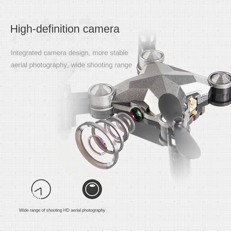 DH-120 HD 720P Mini Drone With Camera Professional Aerial Photograph UAV Quadcopter Remote Control Aircraft Gift Creative Toy