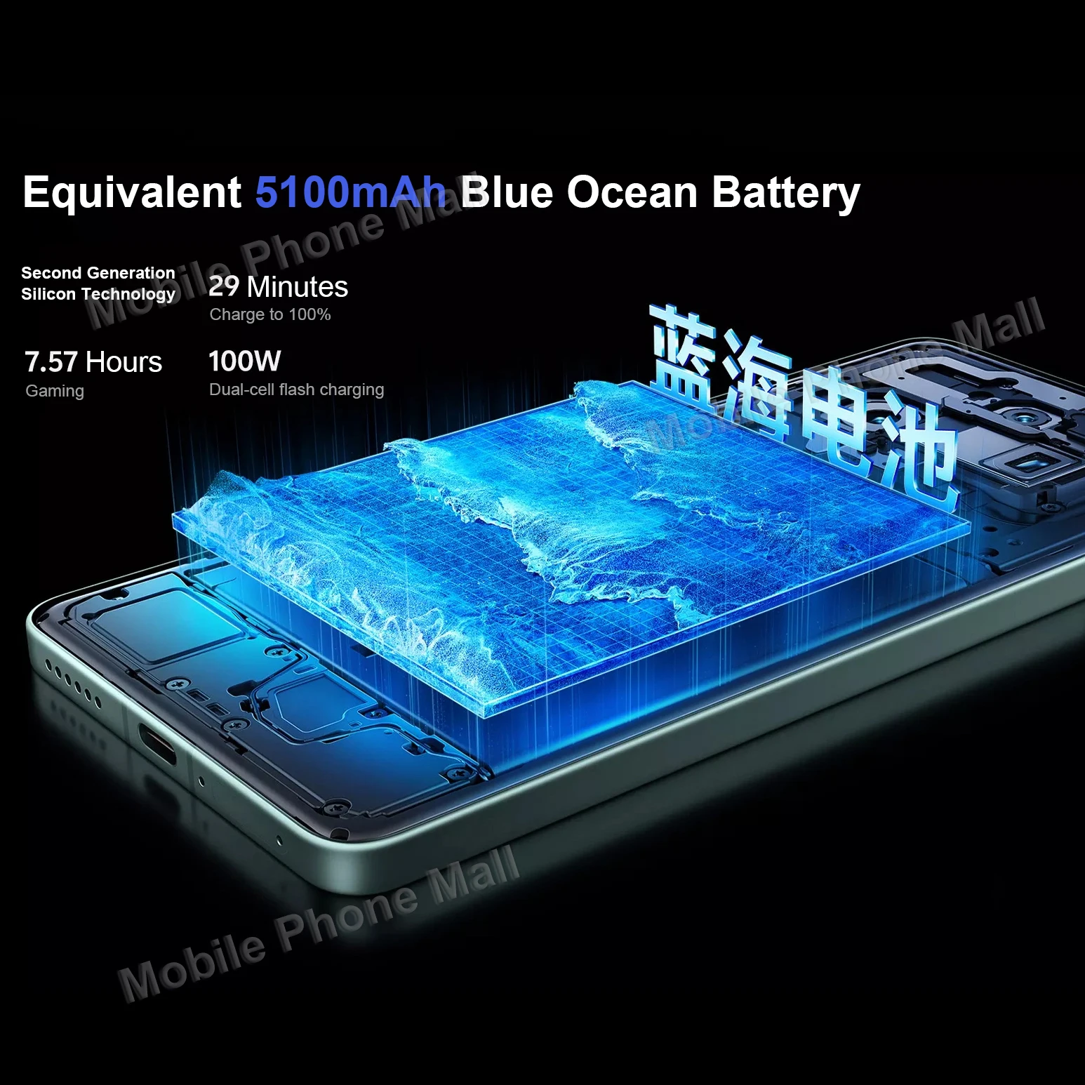 Orignal Vivo X100s 5G Mobile Phone 6.78 Inches AMOLED 120Hz Screen Dimensity 9300+ OriginOS 4 Battery 5100mAh NFC Smartphone