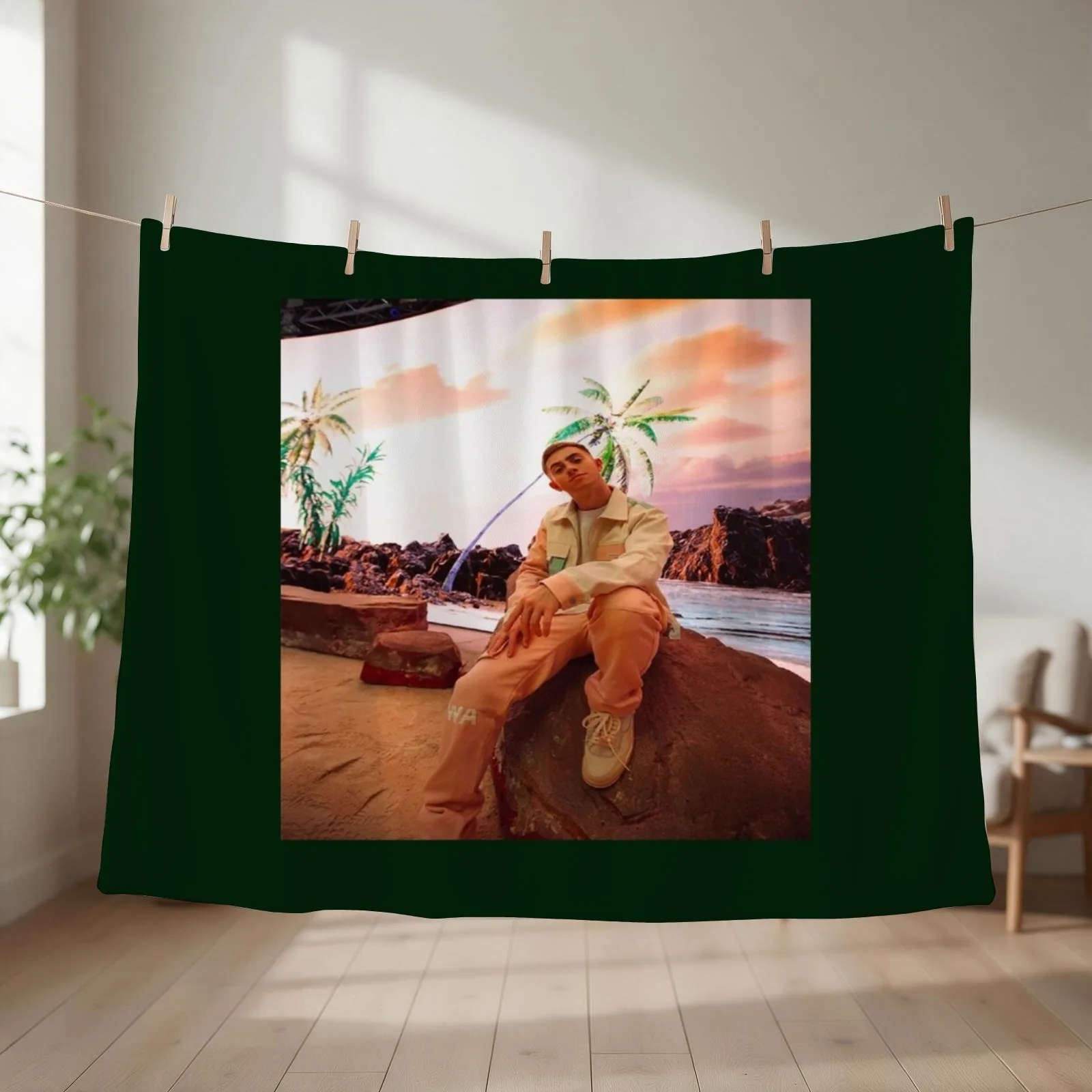 Michou classique Throw Blanket Designers Stuffeds warm for winter valentine gift ideas Blankets